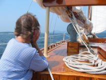 On Morning Star bound for Valley Cove