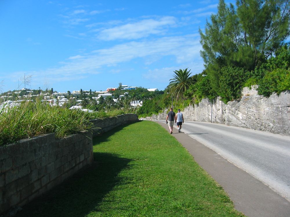 Waling to town