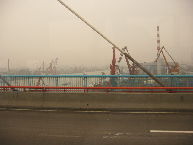Crossing Huangpu River
