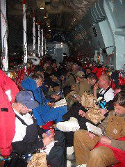 110 people packed like sardines